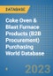 Coke Oven & Blast Furnace Products (B2B Procurement) Purchasing World Database - Product Image