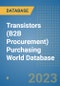 Transistors (B2B Procurement) Purchasing World Database - Product Image