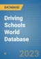 Driving Schools World Database - Product Image