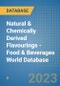 Natural & Chemically Derived Flavourings - Food & Beverages World Database - Product Image