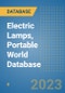 Electric Lamps, Portable World Database - Product Image