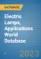 Electric Lamps, Applications World Database - Product Image