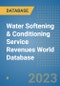 Water Softening & Conditioning Service Revenues World Database - Product Image
