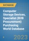 Computer Storage Devices, Specialist (B2B Procurement) Purchasing World Database - Product Image