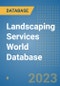Landscaping Services World Database - Product Image