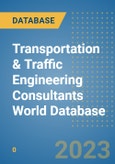 Transportation & Traffic Engineering Consultants World Database- Product Image