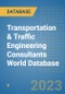 Transportation & Traffic Engineering Consultants World Database - Product Thumbnail Image