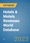 Hotels & Motels Revenues World Database - Product Image