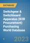Switchgear & Switchboard Apparatus (B2B Procurement) Purchasing World Database - Product Image