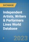 Independent Artists, Writers & Performers Lines World Database - Product Image