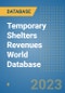 Temporary Shelters Revenues World Database - Product Image