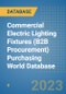 Commercial Electric Lighting Fixtures (B2B Procurement) Purchasing World Database - Product Image