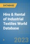 Hire & Rental of Industrial Textiles World Database - Product Image