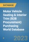 Motor Vehicle Seating & Interior Trim (B2B Procurement) Purchasing World Database - Product Thumbnail Image