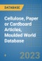 Cellulose, Paper or Cardboard Articles, Moulded World Database - Product Image