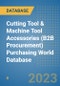 Cutting Tool & Machine Tool Accessories (B2B Procurement) Purchasing World Database - Product Thumbnail Image