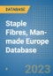 Staple Fibres, Man-made Europe Database - Product Image