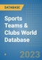 Sports Teams & Clubs World Database - Product Image