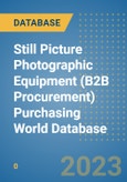 Still Picture Photographic Equipment (B2B Procurement) Purchasing World Database- Product Image