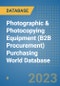 Photographic & Photocopying Equipment (B2B Procurement) Purchasing World Database - Product Image