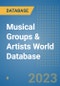 Musical Groups & Artists World Database - Product Image