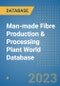 Man-made Fibre Production & Processing Plant World Database - Product Image