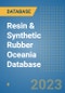 Resin & Synthetic Rubber Oceania Database - Product Image