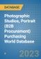 Photographic Studios, Portrait (B2B Procurement) Purchasing World Database - Product Image