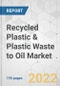 Recycled Plastic & Plastic Waste to Oil Market - Global Industry Analysis, Size, Share, Growth, Trends, and Forecast, 2022-2031 - Product Image
