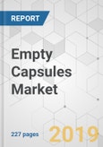 Empty Capsules Market - Global Industry Analysis, Size, Share, Growth, Trends, and Forecast, 2019 - 2027- Product Image