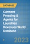 Garment Pressing & Agents for Laundries Revenues World Database - Product Image