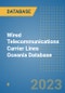 Wired Telecommunications Carrier Lines Oceania Database - Product Image