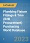 Plumbing Fixture Fittings & Trim (B2B Procurement) Purchasing World Database - Product Image
