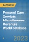 Personal Care Services Miscellaneous Revenues World Database - Product Image
