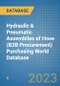 Hydraulic & Pneumatic Assemblies of Hose (B2B Procurement) Purchasing World Database - Product Thumbnail Image