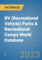 RV (Recreational Vehicle) Parks & Recreational Camps World Database - Product Image