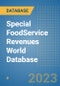 Special FoodService Revenues World Database - Product Image