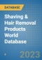 Shaving & Hair Removal Products World Database - Product Image