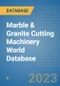 Marble & Granite Cutting Machinery World Database - Product Image