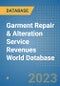 Garment Repair & Alteration Service Revenues World Database - Product Image