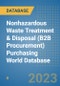 Nonhazardous Waste Treatment & Disposal (B2B Procurement) Purchasing World Database - Product Image