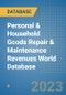 Personal & Household Goods Repair & Maintenance Revenues World Database - Product Image