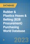 Rubber & Plastics Hoses & Belting (B2B Procurement) Purchasing World Database - Product Image