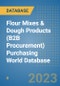 Flour Mixes & Dough Products (B2B Procurement) Purchasing World Database - Product Image