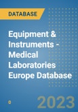 Equipment & Instruments - Medical Laboratories Europe Database- Product Image