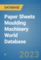Paper Sheets Moulding Machinery World Database - Product Image