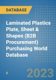Laminated Plastics Plate, Sheet & Shapes (B2B Procurement) Purchasing World Database- Product Image