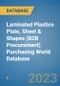 Laminated Plastics Plate, Sheet & Shapes (B2B Procurement) Purchasing World Database - Product Image