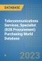 Telecommunications Services, Specialist (B2B Procurement) Purchasing World Database - Product Image