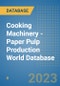 Cooking Machinery - Paper Pulp Production World Database - Product Image
